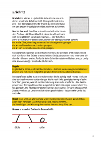 «Stenografie - Grundschrift», Band 1